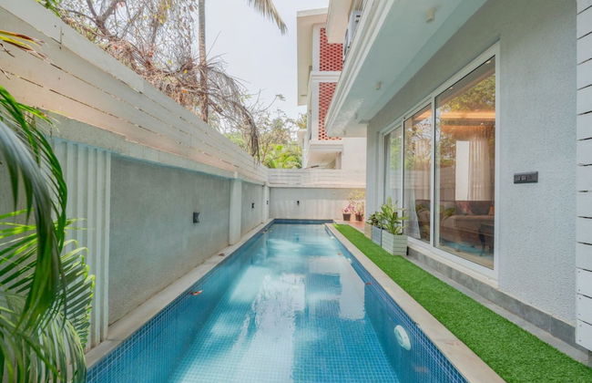 Aria - Lux 5BR Villa in Anjuna Perfect for Groups - Photo 46