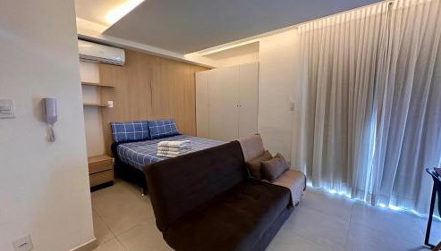 Studio Super Luxo com ar condicionado vaga piscina academia coworking etc - Foto 3