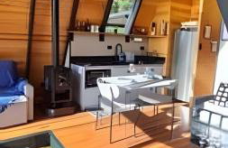 Cabaña Triángulo del Sol | Vista a las montañas | Hidromasaje | Aire - Foto 9