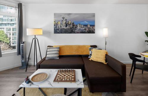 Vibrant City Gem/99 Walk/Pike Pl/Pool/Pet/Parking - Foto 26