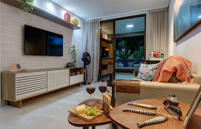 Apto térreo com TV 4k no Wai Wai Cumbuco - Photo 21