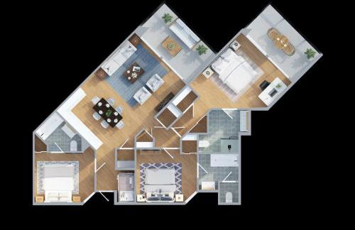 Oceanview Two Balconies Heated Pool Walk to beach - Foto 3