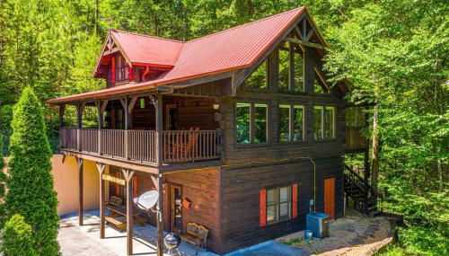 Dog Friendly Secluded Cabin Whot-tub & Sleeps 12 - Foto 2
