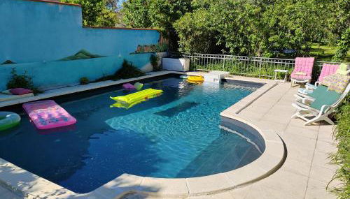 Appart indépendant, 1 lit deux personnes et 1 appoint Piscine Jardin Direct Gare Aéroport et jardin - Foto 2