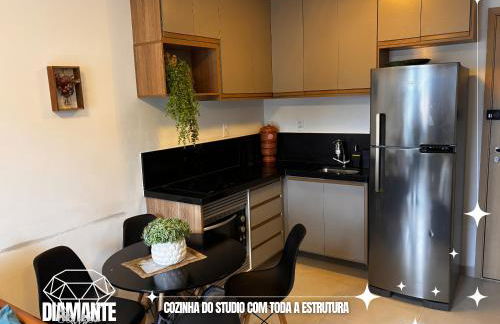 Studio Diamante no CENTRO com piscina, academia e opção de vaga privativa - Photo 8