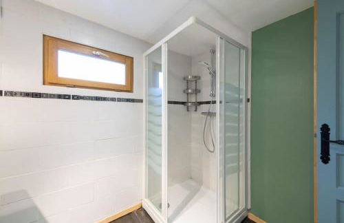 Le Cerf, chalet cocooning avec piscine et billard - Foto 12