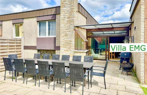 Ferienhaus Villa EMG Saerbeck nah Münster Riesenbeck Osnabrück mit Pool, Sauna, Garten für Familien Gruppen bis 23 Personen - Foto 49