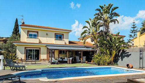 Villa Barcelona Experience Penedes Sitges Bliss with Private Pool - Foto 4, Garden