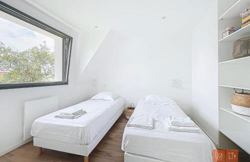 La Terrasse : 1er étage villa proche plage - Foto 10