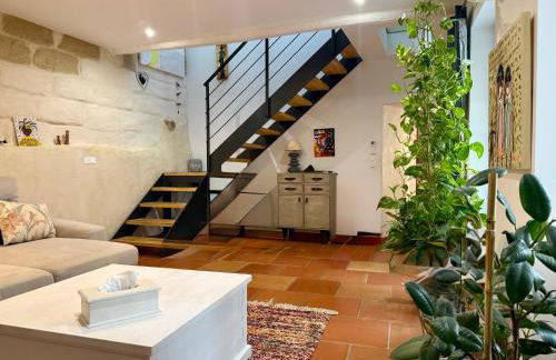 La Maison Aquarelle -climatisation-wifi -5 pers - Foto 9