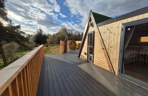 Little Getaway in the Highlands, private sauna and stargazing geodome - Foto 1