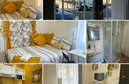 Mini Nid - Centre - Wifi - Equipé - Cosy - Foto 16