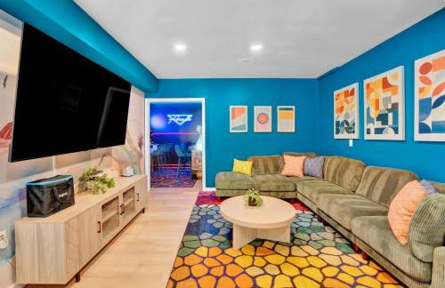 Sleeps 14 Pool Hot Tub Sauna Pickleball Arcade - Foto 52