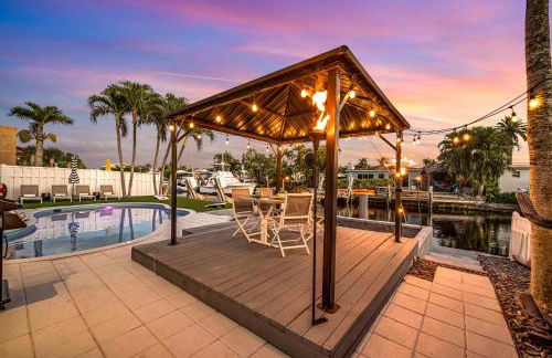 Waterfront Bungalow Heated Pool Pineapple Key - Foto 23