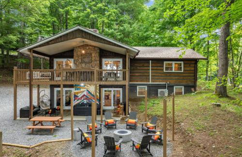 Asheville Private Retreat Game Room Hot Tub - Foto 5