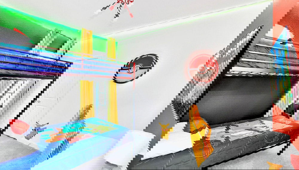 UpstaySleeps20ThemeRoomsPoolHotTubTheatr - Foto 1, Habitación