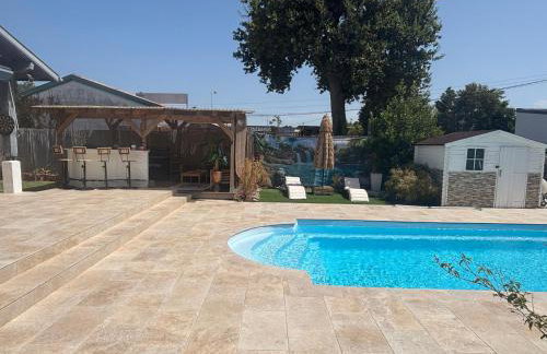 Maisonnette climatisée avec piscine et plage à 6mn - Foto 7