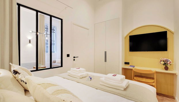 Chic Apartment - 2br/6p - Parc Monceau - Foto 2, Habitación