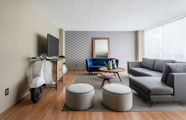 Polanco Stay - 3br- Parking- Laundry- Elevator - Foto 14