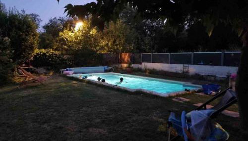 Studio with pool and quiet, non-shared garden, 1 lit double - Foto 5