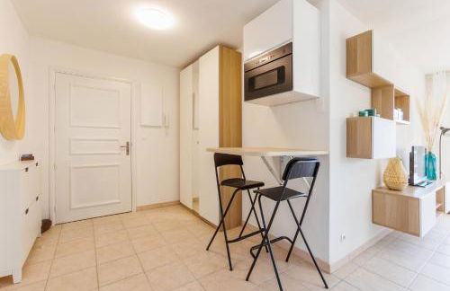 Appartement avec jardin, clim & piscine - Proche plages et randos, parking privé - La Girelle - Foto 8