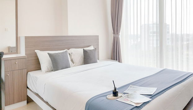 Comfort And Simply Look 1Br At Tree Park City Bsd Apartment - Foto 2, Habitación