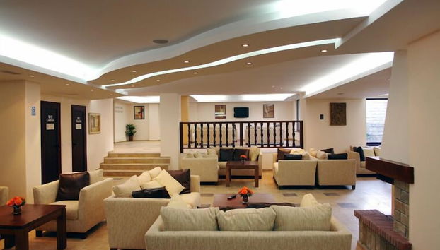 Zona de estar del vestíbulo