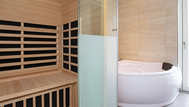 9 Person Holiday Home in Dannemare - Foto 3, Sauna