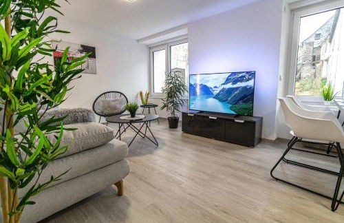 FeWoMo Stilvolles EG Appartment, Brauneberg, 4 Pers, Boots Slipanlage, Moselradweg, Seniorengerecht - Foto 12