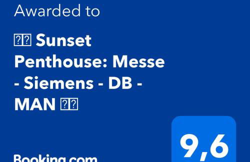 ⸨⸩ Sunset Penthouse: Messe - Siemens - DB - MAN ⸨⸩ - Foto 21