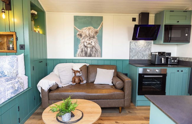 Willows Rest - 1 Bed Shepherd's Hut - Pentlepoir - Foto 2