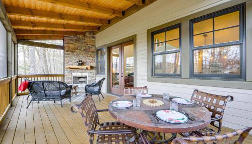 4 Mi to Bear Creek Lake! Serene Escape with Deck - Foto 4