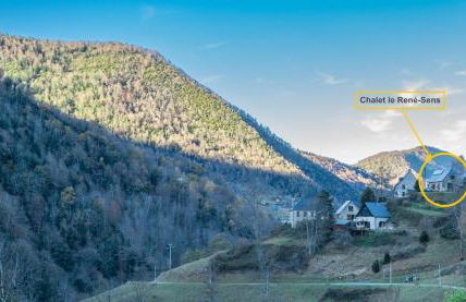 Chalet Le René-Sens - 5 pers - Grande terrasse - bain nordique SPA - Piscine - Foto 43