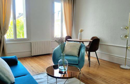 LA PARENTHÈSE HAVRAISE - Parking privé Plein centre & Très calme - Photo 6