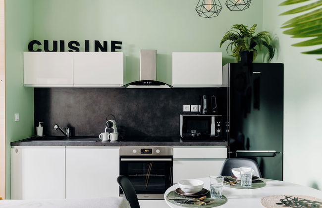 La Suite D'Hélène 2.0 Appartement T2 50m2 entre Genève et Chamonix Parking privé - Foto 5