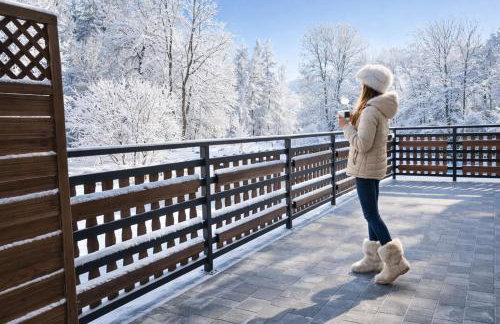 Willa Sowia nowy apartament z prywatnym tarasem i widokiem na góry - Foto 37