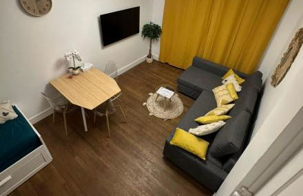 PARIS-MONTROUGE Magnifique Studio Appartement de 35m2 - très cosy pour 1 à 6 personnes refait à neuf - ENTIRE APARTMENT LUXIRIOUS AND WARM - Montrouge Paris 14ème - Proche Aéroport Orly & Parc Expositions Porte de Versailles FREE WIFI GRATUIT - Foto 54