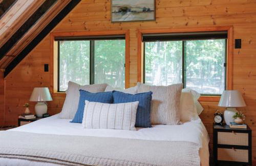 Dog-Friendly A-Frame with Hot Tub and Firepit - Foto 15