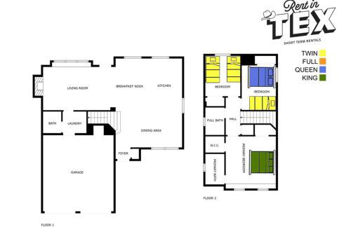 Pool, Games, King Suite 3BR Sleeps 9 - Foto 7