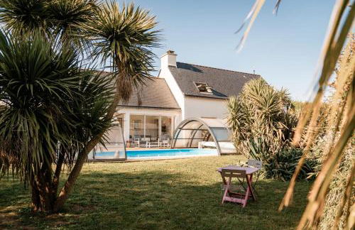 Tipoz'Immo - Belle Bretagne piscine chauffée - proche de la mer - wifi inclus - linge inclus et lits faits - jardin clos - animaux bienvenus - proche des commerces et des attractions touristiques - Foto 30