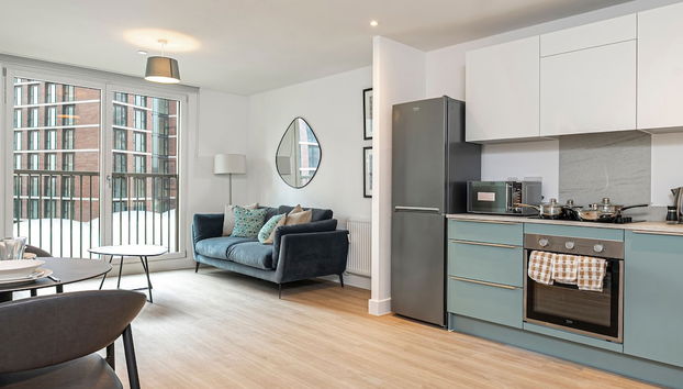 Deluxe Waterside Flat in Leeds - Foto 2, Habitación