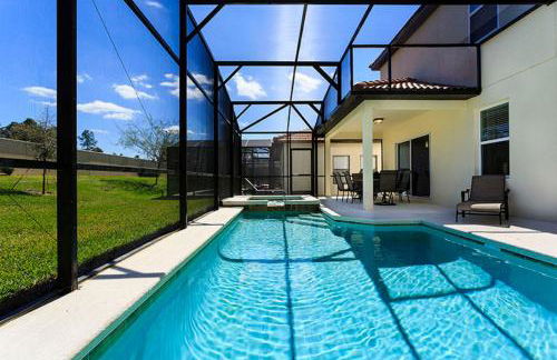 5Br 5 Bath Pvt Home Pool BBQ 11min Disney 2744ft - Foto 15