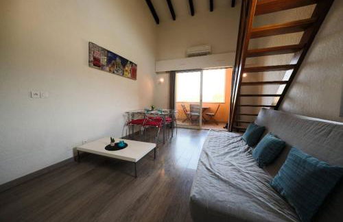 Grand studio Mezzanine sur la plage - Foto 12