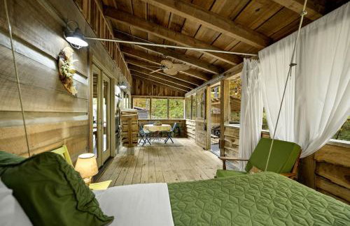 Impressive Log Cabin with Fireplace, Fire Pit and Hot-tub in Unionville, Indiana - Foto 41