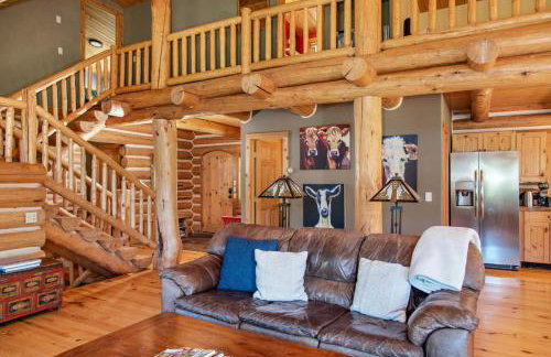 Log Home Stunning Views Hiking Fishing Paradise - Foto 4