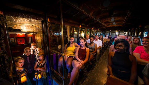 Interior do trólebus