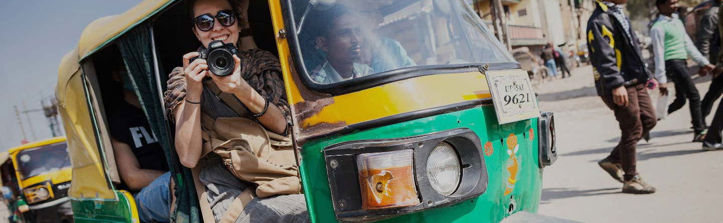 Balade en tuk-tuk dans Varanasi