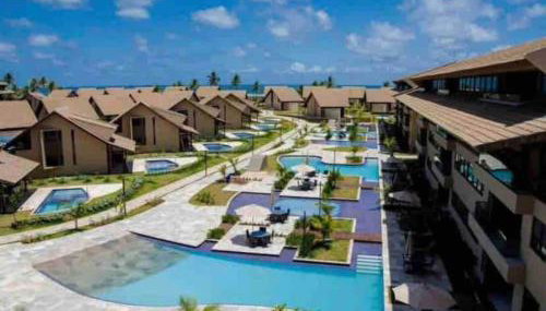 Resort Nui Supreme By Maya - Pé Na Areia - 2 Quartos - 2 Banheiros - Até 7 Pessoas - Muro Alto - Porto de Galinhas - Foto 3, Garden
