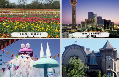 5-Bed 2-Bath with Pool & Backyard Retreat - Foto 45