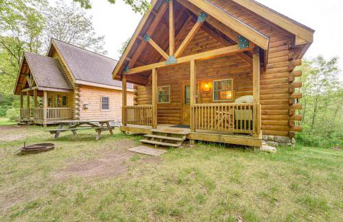 Fire Pit and Porch Warm and Woodsy Rothbury Escape! - Foto 27